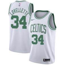 Boston Celtics #34 Clyde Lovellette Jersey -White