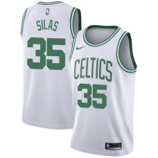 Boston Celtics #35 Paul Silas Jersey -White