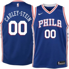 Philadelphia 76ers #00 Willie Cauley-Stein Jersey -Blue