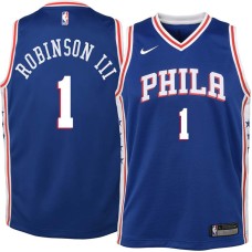 Philadelphia 76ers #1 Glenn Robinson III Jersey -Blue