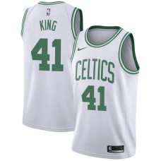 Boston Celtics #41 Stacey King Jersey -White