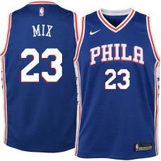 Philadelphia 76ers #23 Steve Mix Jersey -Blue