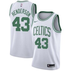 Boston Celtics #43 Gerald Henderson Jersey -White