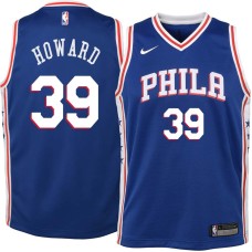 Philadelphia 76ers #39 Dwight Howard Jersey -Blue