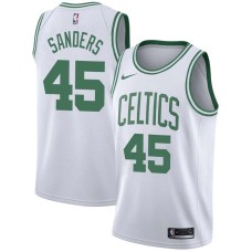 Boston Celtics #45 Frankie Sanders Jersey -White