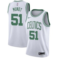 Boston Celtics #51 Todd Mundt Jersey -White