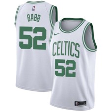 Boston Celtics #52 Chris Babb Jersey -White