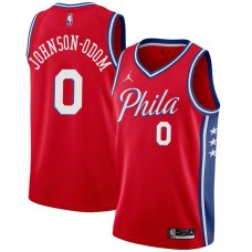 Philadelphia 76ers #0 Darius Johnson-Odom Jersey -Red Phila