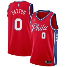 Philadelphia 76ers #0 Justin Patton Jersey -Red Phila