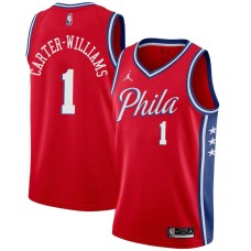 Philadelphia 76ers #1 Michael Carter-Williams Jersey -Red Phila