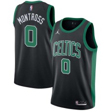 Boston Celtics #0 Eric Montross Jersey -Black