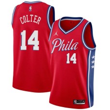 Philadelphia 76ers #14 Steve Colter Jersey -Red Phila