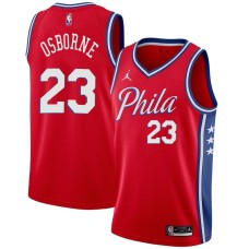 Philadelphia 76ers #23 Chuck Osborne Jersey -Red Phila