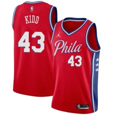 Philadelphia 76ers #43 Warren Kidd Jersey -Red Phila