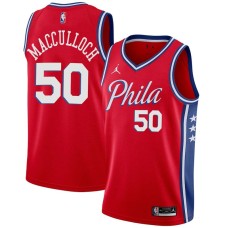 Philadelphia 76ers #50 Todd MacCulloch Jersey -Red Phila