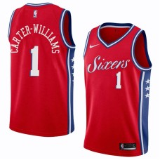 Philadelphia 76ers #1 Michael Carter-Williams Jersey -Red Sixers