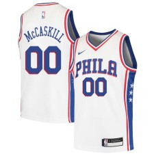 Philadelphia 76ers #00 Amal McCaskill Jersey -White