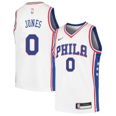 Philadelphia 76ers #0 Alvin Jones Jersey -White