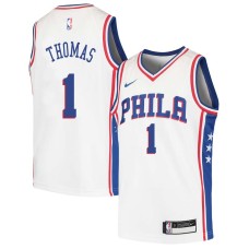 Philadelphia 76ers #1 Tim Thomas Jersey -White