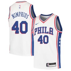 Philadelphia 76ers #40 Kurt Nimphius Jersey -White