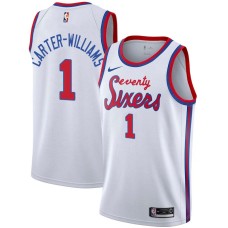 Philadelphia 76ers #1 Michael Carter-Williams Jersey -White Classic