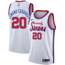 Philadelphia 76ers #20 Timothe Luwawu-Cabarrot Jersey -White Classic