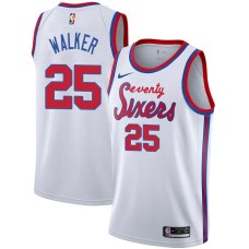 Philadelphia 76ers #25 Chet Walker Jersey -White Classic