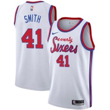 Philadelphia 76ers #41 Jabari Smith Jersey -White Classic