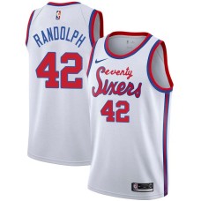 Philadelphia 76ers #42 Shavlik Randolph Jersey -White Classic