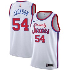 Philadelphia 76ers #54 Luke Jackson Jersey -White Classic