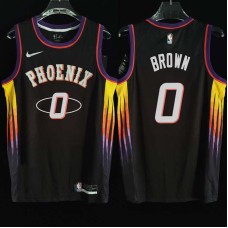 Phoenix Suns #0 Randy Brown Jersey -2022 Black City