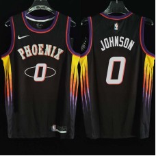 Phoenix Suns #0 Orlando Johnson Jersey -2022 Black City