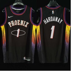 Phoenix Suns #1 Anfernee Hardaway Jersey -2022 Black City