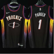 Phoenix Suns #1 Smush Parker Jersey -2022 Black City