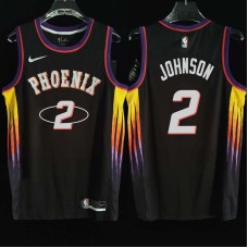 Phoenix Suns #2 Joe Johnson Jersey -2022 Black City