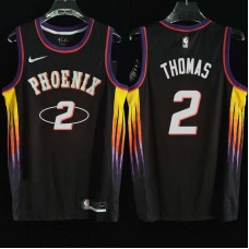 Phoenix Suns #2 Tim Thomas Jersey -2022 Black City