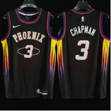 Phoenix Suns #3 Rex Chapman Jersey -2022 Black City