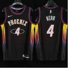 Phoenix Suns #4 Steve Kerr Jersey -2022 Black City