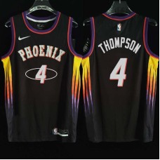 Phoenix Suns #4 Brooks Thompson Jersey -2022 Black City