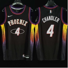 Phoenix Suns #4 Tyson Chandler Jersey -2022 Black City