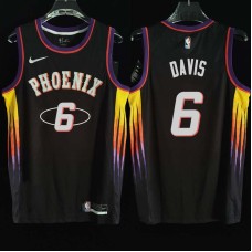 Phoenix Suns #6 Walter Davis Jersey -2022 Black City