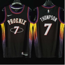 Phoenix Suns #7 Bernard Thompson Jersey -2022 Black City