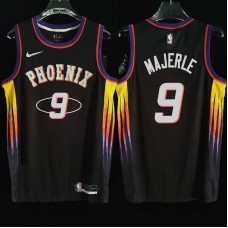 Phoenix Suns #9 Dan Majerle Jersey -2022 Black City