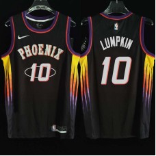 Phoenix Suns #10 Phil Lumpkin Jersey -2022 Black City