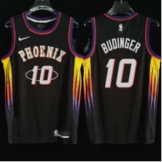 Phoenix Suns #10 Chase Budinger Jersey -2022 Black City