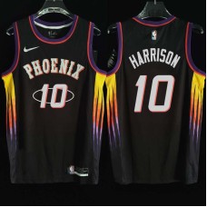 Phoenix Suns #10 Shaquille Harrison Jersey -2022 Black City