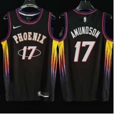 Phoenix Suns #17 Lou Amundson Jersey -2022 Black City