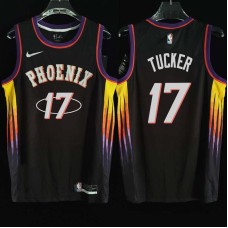 Phoenix Suns #17 PJ Tucker Jersey -2022 Black City