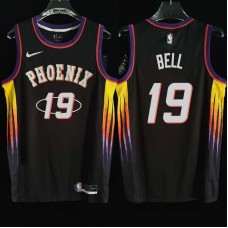 Phoenix Suns #19 Raja Bell Jersey -2022 Black City