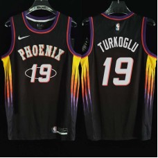 Phoenix Suns #19 Hedo Turkoglu Jersey -2022 Black City